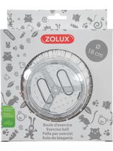 ZOLUX Kula do biegania dla chomika i myszki 18 cm kol. szary