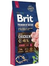 BRIT Premium By Nature Junior L 15kg/Opakowanie uszkodzone (8109,8473)!!
