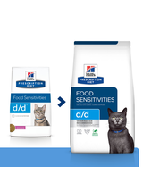 HILL'S PD Prescription Diet feline d/d duck & green pea 1,5kg