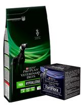 PRO PLAN Veterinary Diets  HA Hypoallergenic Karma sucha dla psa 11kg+ PRO PLAN FortiFlora Suplement probiotyczny dla psa 30 x 1 g