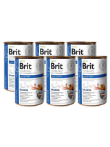 BRIT GF Veterinary Diets Recovery Salmon 6x400g - karma mokra dla psa i kota