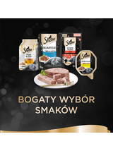 SHEBA® Selection 22x85g z Cielęciną - mokra karma dla kotów w sosie