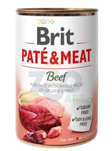 BRIT PATE & MEAT Mix  8x400g 8 Smaków