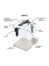 AQUAEL Zestaw Aquael Opti Bent Set Day & Night [20l] - czarny