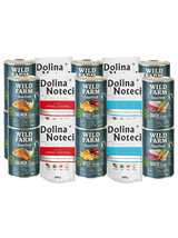 Dolina Noteci 8x500g + WILD FARM Superfood 12x400g Mix Smaków