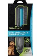 FURMINATOR Narzędzie 2w1 do usuwania kołtunów i stylizacji