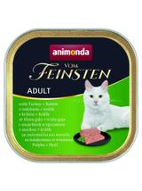 ANIMONDA Vom Feinsten Adult Cat smak: z indykiem i królikiem 6 x 100g