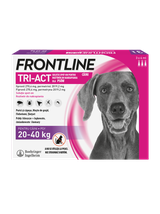 FRONTLINE Tri-Act L 20-40kg (pipeta 3 x 4ml) X2 + Zakładka magnetyczna GRATIS!