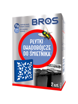 BROS - Płytki owadobójcze do śmietnika 2szt.