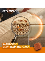 Frontpro tabletki na pchły i kleszcze M 28,3mg 4-10kg 1 TABLETKA