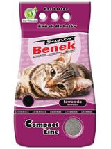 SUPER BENEK Żwirek Compact Lawenda 10l