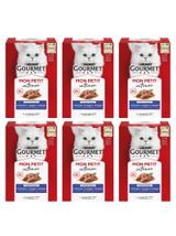 GOURMET mon Petit Pokarm dla kotów - MIX Rybny 36x50g