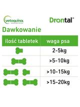 VETOQUINOL Drontal - Dog Flavour Tabletki Dla Psów 2tabl. (kostki)