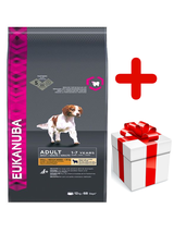 Eukanuba adult small&medium breed rich In lamb & rice 12kg + niespodzianka dla psa GRATIS!