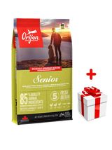 ORIJEN Dog Senior 11,4kg + niespodzianka dla psa GRATIS!