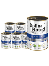 Dolina Noteci Premium Dorsz z brokułami 12x400g