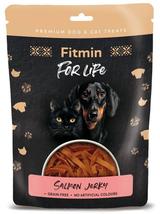 FITMIN DOG&CAT TREAT SALMON mini stripes 70g