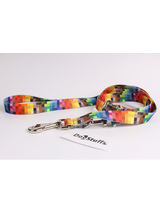 DogStuffs Smycz Regulowana – Piksele 20mm/220cm