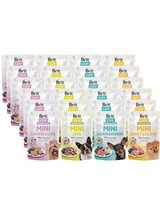 Brit Care Mini Mix Smaków fillets in gravy 24x85g