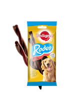 PEDIGREE® Rodeo™ 3x123g - przysmak dla dorosłych psów, z wołowiną