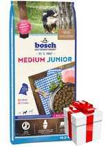 Bosch Junior Medium (nowa receptura) 15kg + Niespodzianka dla psa GRATIS