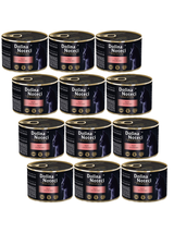DOLINA NOTECI Premium dla kota filet z łososia  12x185g