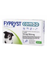 KRKA Fypryst Combo krople na pchły i kleszcze dla psa 10-20 kg 134mg/1,34ml 2 szt