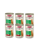 ANIMONDA Cat Carny Adult smak:wołowina, indyk i królik 6 x 400g