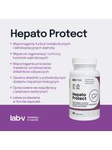 Lab-v Hepato Protect – Wspomaganie funkcji wątroby dla psów i kotów 45 kapsułek