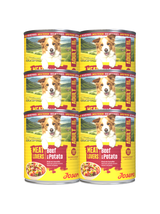 JOSERA Meatlovers Menu Wołowina z ziemniakami 6x800g