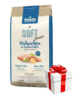 Bosch Soft Junior Kurczak&Bataty 12,5kg+Niespodzianka dla psa GRATIS