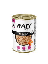 Rafi Classic z indykiem i marchewką 1240g