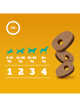 PEDIGREE Multivitamins Odporność - karma uzupełniająca dla dorosłych psów, o smaku kurczaka 180 g