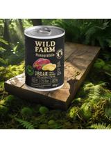 WILD FARM Monoprotein Wild Boar 400g hipoalergiczna karma dla psa