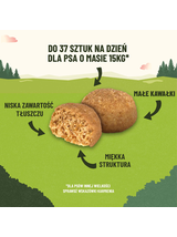 ADVENTUROS Training Przysmaki dla psów Bogate w Dziczyznę 115g