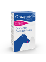 Orozyme-kolagenowe płatki czyszczące dla psa rozm L 141g