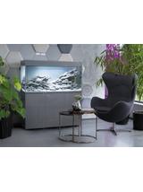 AQUAEL ZESTAW GLOSSY ST 150 D&N SZARY + SZAFKA