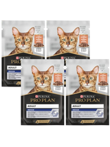Purina Pro Plan Indoor Adult z łososiem dla kotów 4x85g