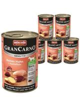 ANIMONDA GranCarno Sensitiv  Adult Dog smak: Kurczak + ziemniaki  6x400g