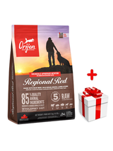 ORIJEN Regional Red Dog 2kg + niespodzianka dla psa GRATIS!