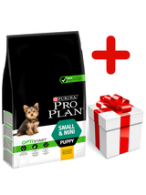 Purina Pro Plan Small & Mini Puppy Optistart, kurczak i ryż 7kg  + niespodzianka dla psa GRATIS!