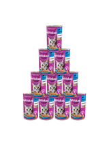 WHISKAS Adult puszka 12 x 400g - mokra karma dla kotów z tuńczykiem w galaretce