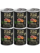 WILD FARM Monoprotein Pork 6x400g hipoalergiczna karma dla psa