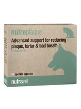 NUTRAVET Nutraplaque For Dogs & Cats 60kaps - Zaawansowane wsparcie w redukcji płytki nazębnej, kamienia nazębnego i nieświeżego oddechu
