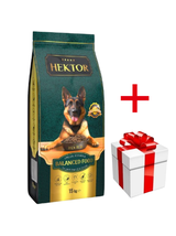 HEKTOR BALANCED Adult 15kg + niespodzianka dla psa GRATIS!