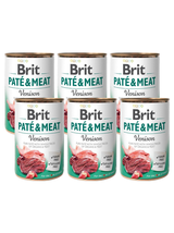 BRIT PATE & MEAT VENISON 6x400g