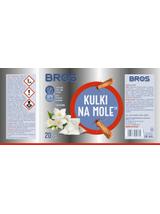 BROS Kulki na mole - kwiatowe 20szt.