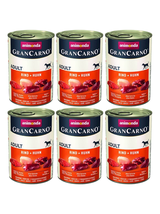 ANIMONDA GranCarno Adult Dog smak: Wołowina + kurczak 6x400g