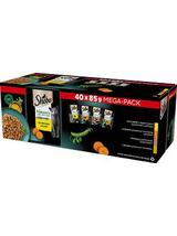 Sheba Nature's Collection Drobiowe Smaki w galaretce - mokra karma dla kota 40x85g