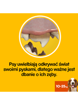 PEDIGREE DentaStix (średnie rasy) przysmak dentystyczny dla psów 56 szt. - 8x180g